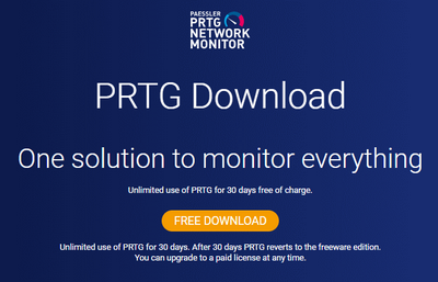 Download PRTG Download PRTG